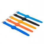 Smart RFID NFC Silicone Wristbands For Festival Events 13.56MHZ Customized for sale