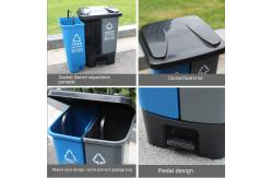 China School Garbage Separation Bins 12 Liter Plastic Garbage Sorter Bin supplier