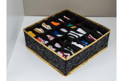 China Non Woven Cardboard Foldable Drawer Organizer 40x40x9CM supplier