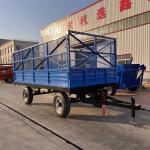 Anti-Corrosion Agriculture Hydraulic Dump Farm Trailer For Ranchers With Tires Plastic-Spray Finish For Longevity In Harsh Conditions for sale