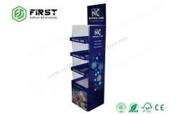 China Foldable POP Carton Stand Custom Retail Portable Cardboard Floor Display supplier