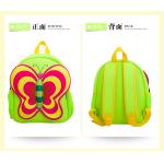 Green Daily Kids School Backpacks Personalized Economical With Zipper for sale