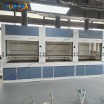 Optional Fan Steel Fume Hood Low Maintenance Low Noise Level for Ventilation and Quiet Operation for sale