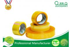 China Hot Melt Transparent BOPP Packing Tape For Carton Sealing Environmental Protection supplier