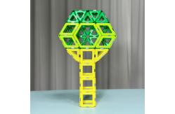 China 3D Creative Magnetic Tiles Freestyle Versatile Shapes Tree Magnetic Shapes Building Set supplier