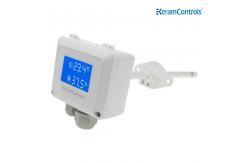 China 4-20mA LCD Display Temperature Humidity Transmitter For Hvac supplier