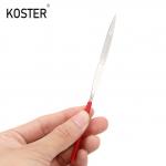 Hand Tools Set of Diamond Needle Files with Round Section Shape in Stoc