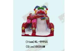 China Clown Theme Happy Joy Factory Huge Inflatable Slide Rentals supplier