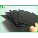 80gsm to 500gsm Black Cardboard Size Customized For Gift Box Making for sale