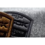 3D Snow Suit Micro Fiber Woven Clothing Labels Embossed Patches for sale