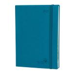 Large Night Blue 10.5''X8.5'' Custom Weekly Planner 2023 Soft Cover Plastic Band for sale