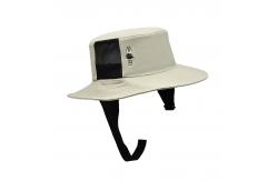 China Foldable Big Brim Plain Boonie Hat Cotton Custom Bucket Hats With String supplier