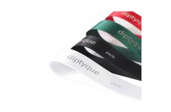 China Smooth Surface Green Printed Ribbon , High Fastness Thermal Transfer Ribbon supplier