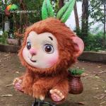 Small Size Animatronic Monkey Toy Theme Park Animatronics