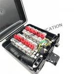 ANSHI 10 Paris External Distribution Terminal STB Module Box With Grounding Wire Din Rail for sale