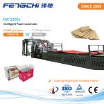 Automatic Flute Laminator GW-2200L with Stock Machine for sale