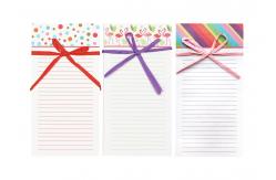 China Raffia Bow Custom Printed Notebooks , Personalized Notebooks For Girls Kids Men supplier