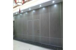 China Auditorium Acoustic Operable Wall Aluminum Movable Partition Board For Hotel supplier