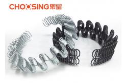 China 18 Inch Upholstery Tension Springs 9 Ga Customized Length 82B High Strength Material supplier