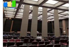 China Movable Dividing Folding Door Sliding Dividers Melamine Wooden Partition supplier