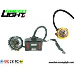 IP68 208lum 15000lux Semi Corded Led Miners Cap Lamp