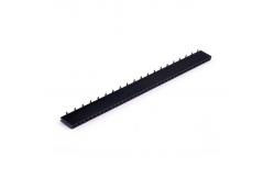China Single Row SMT 1.27mm Female Header Connector PA9T LCP supplier