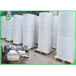 White 55gsm Receipt Paper Jumbo Rolls ATM Slips Paper 40 Inch Roll for sale
