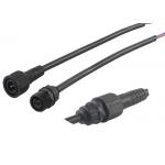 Low Frequency 2 Pins 500mm 50A Waterproof Cable Wire for sale