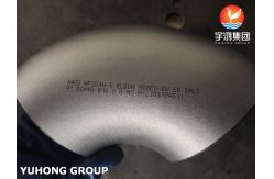 China ASTM A403 WP304H Stainless Steel Buttweld Pipe Fitting 90 Degree SR Elbow supplier