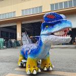 Customized Animatronic Dinosaur Ride for Shopping Mall and Playground