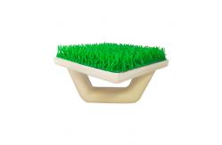 China Dragging Brush with European Imported Turf and Pu foam handle supplier