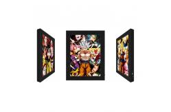 China CMYK  Lighting Box 0.6mm PET 3D Lenticular Led Poster supplier
