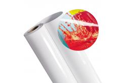 China 200mic Pigment Inkjet Poster Banner Polypropylene 200mic Glossy PP Synthetic Paper Roll supplier