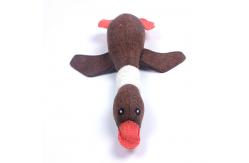 China Squeaky Large Stuffed Duck Food Puzzles Dog Toy For Aggressive Chewers supplier