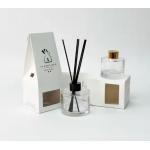 Custom Rigid Paper Boxes for Scented Candle Reed Diffuser Sets for sale