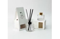 China Custom Rigid Paper Boxes for Scented Candle Reed Diffuser Sets supplier