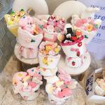 Mother's Day Gifts Valentine's Day Large Cartoon Doll Flower Bouquets Finished Dolls Birthday Gifts for Girlfriend and Best Friends for sale