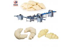 China 2KW Raw Croissant Sheeter Machine Frozen Croissant Maker Forming Equipment supplier