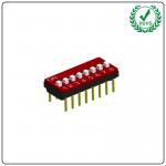 Twin Contacts Low Profile Box Type Dual Inline Package DIP Switch for sale