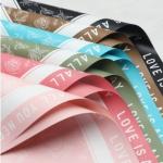 Rose Garden Flower Wrapping Paper Plastic Film Small Fresh High-end DIY Handmade Flower Shop Flower Art Materials for sale