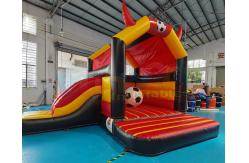 China 0.55mm PVC Jumping Castle Inflatable Bouncer Slide supplier