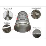 Stainless Steel Screen Sieving Stress Stress Screening Sieve Polished V Type Wire Square Hole for sale