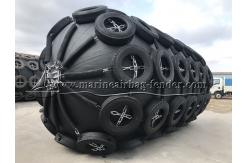 China Dia 0.3m-4.5m Ships Pneumatic Rubber Fender For Marine Applications supplier