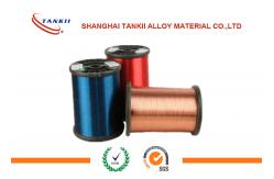 China Round Copper Based Nicr Alloy 180 Class Insulated Enameled Copper Wire supplier