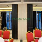 Public Mall Movable Partition Wall 5200mm Height For Sound Insulation