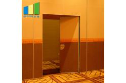 China Movable Partition System Acoustic Sliding Walls With Door For Convention Hall supplier