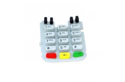 China Silicone Rubber POS Machine Keyboard For Verifone supplier