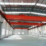Twin Beam Overhead Crane Machine QD Model 5 Ton Bridge Crane With Trolley for sale