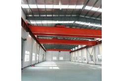 China Twin Beam Overhead Crane Machine QD Model 5 Ton Bridge Crane With Trolley supplier