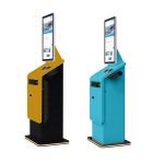27/32 Inch Self Service Payment Terminal Kiosk with Touch Screen and Automatic Cash Currency Exchange for sale